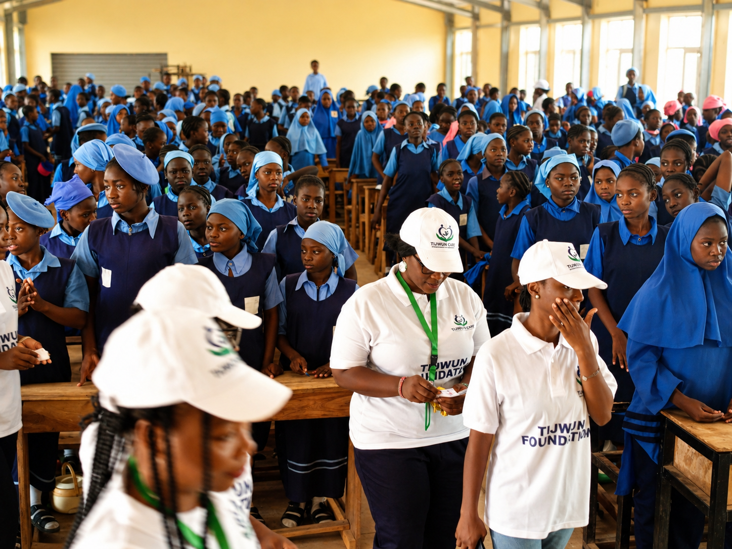 TIJCEF Completes STEM Empowerment Project, Reaches 400 Girls in Yola