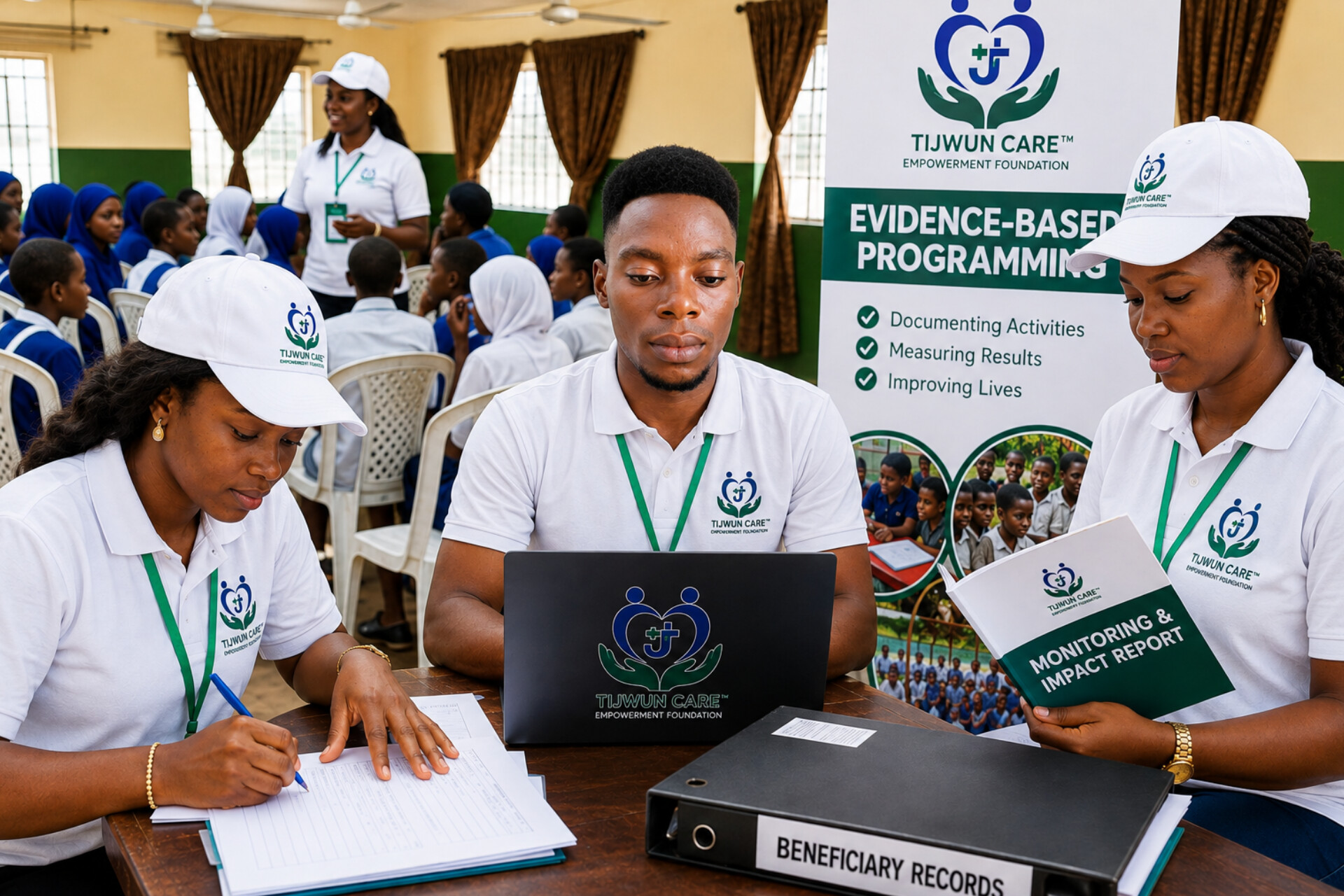 TIJCEF Strengthens Evidence-Based Programming Through Monitoring and Impact Documentation